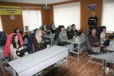 Воспитанники Рыбновской школы-интерната учатся водительскому мастерству